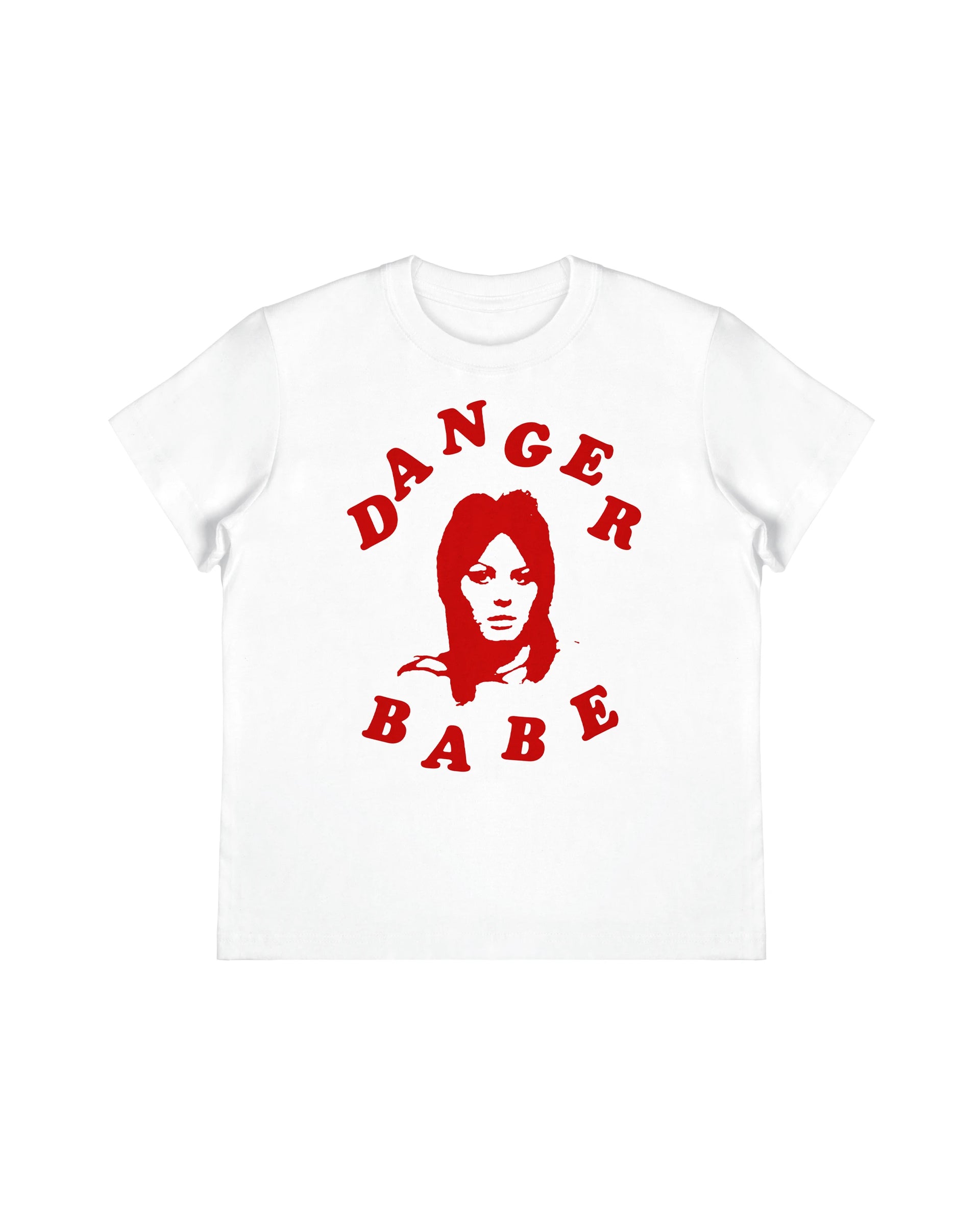 Danger Babe Baby Tee – Maison Rapito