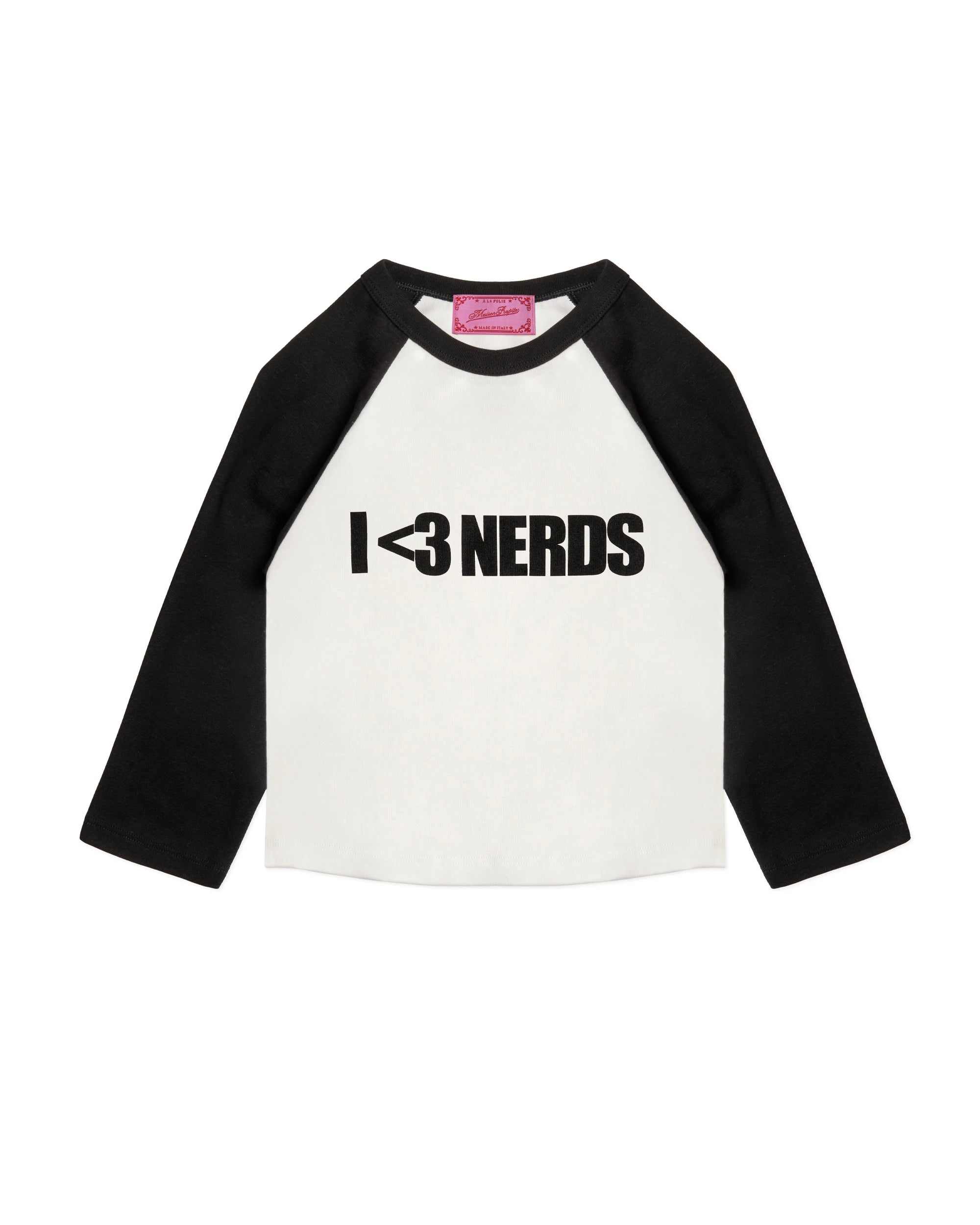 I <3 Nerds Skater Baby Tee Longsleeve