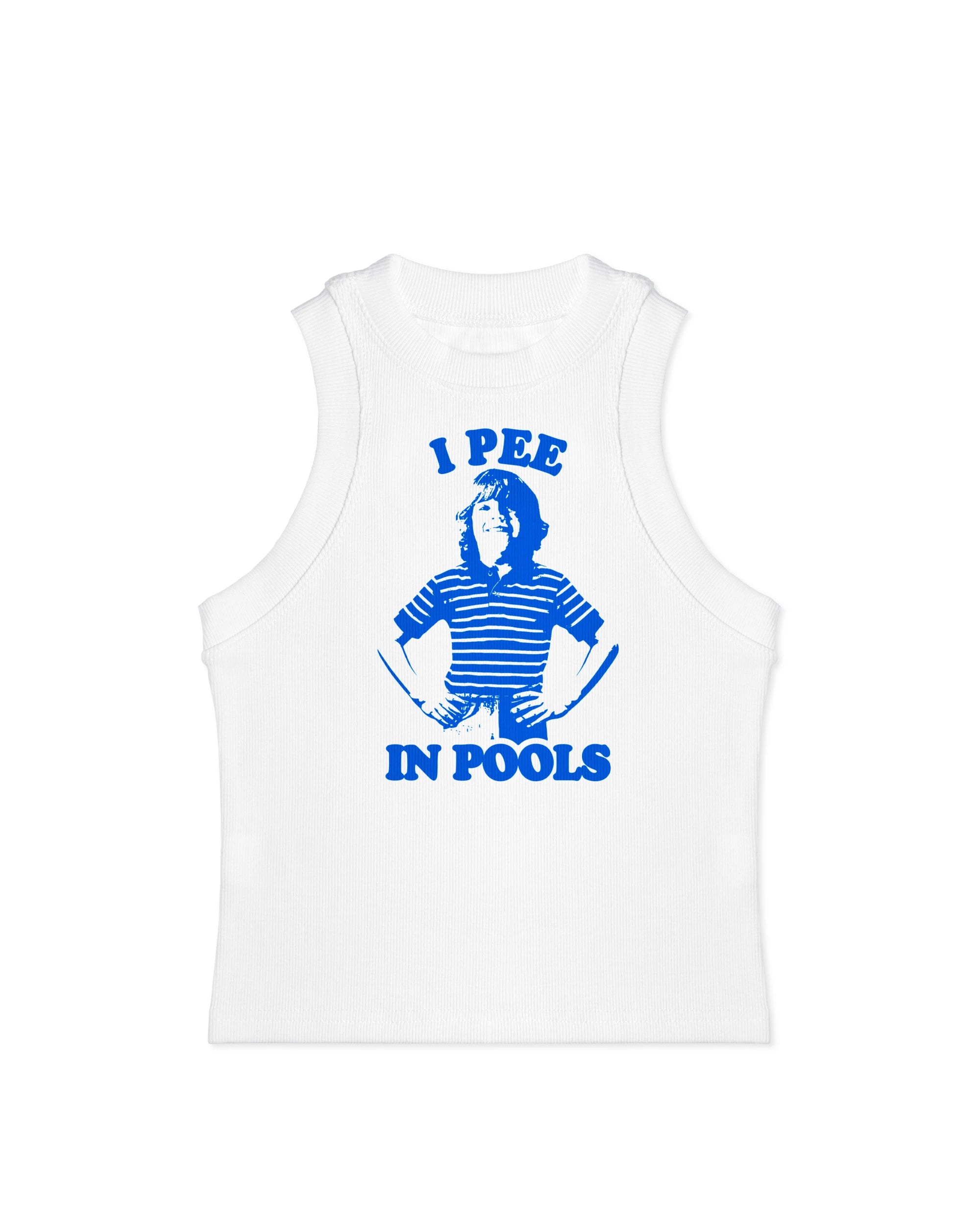 I Pee in Pools Tank Top