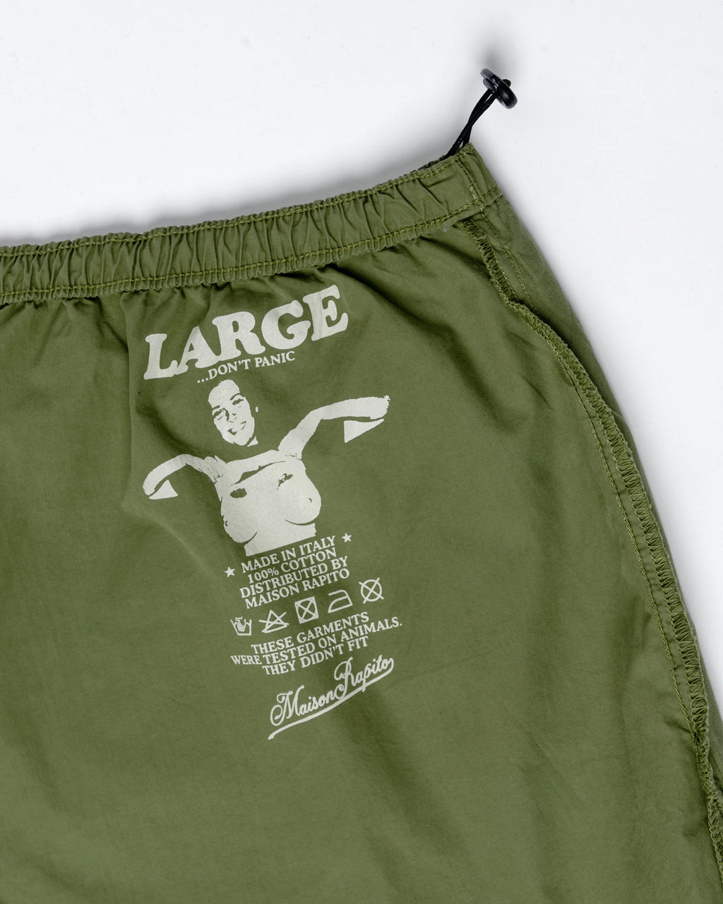 Olive parachute Pants