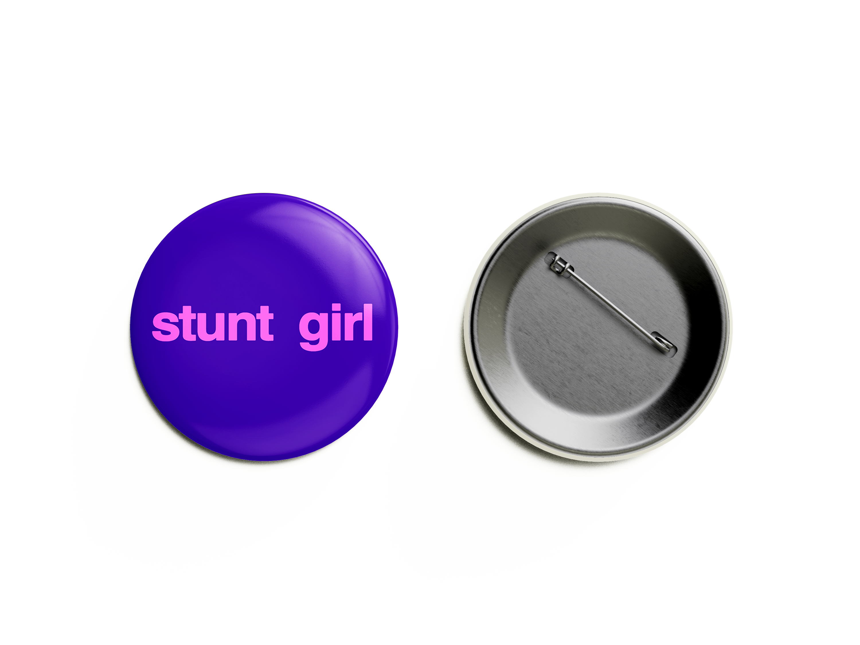 Stunt Girl Pin