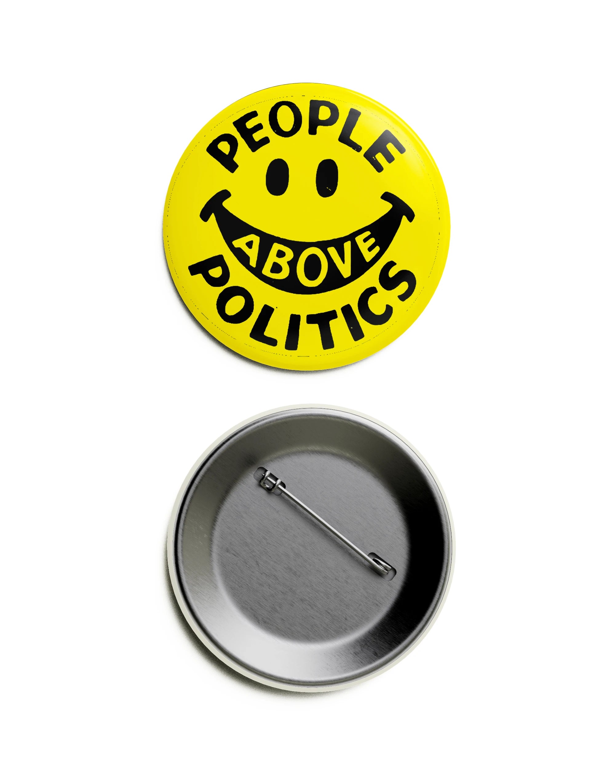 People Above Politics Pin