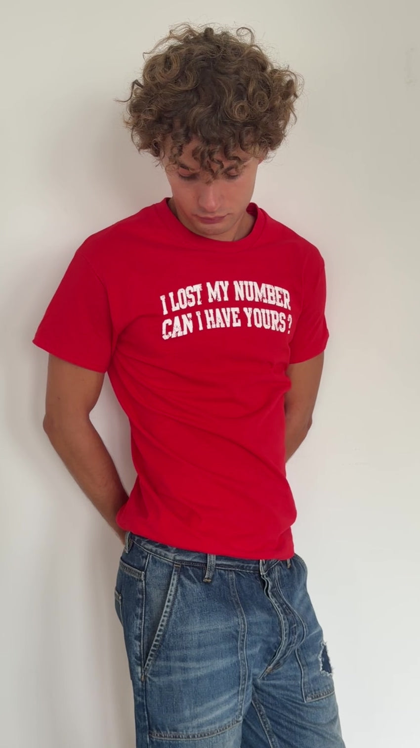 I Lost My Number Tee