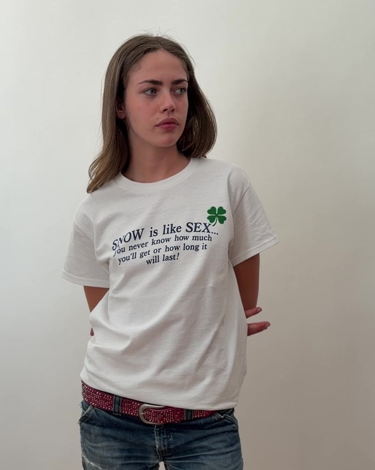 Snow Is Like Sex Tee