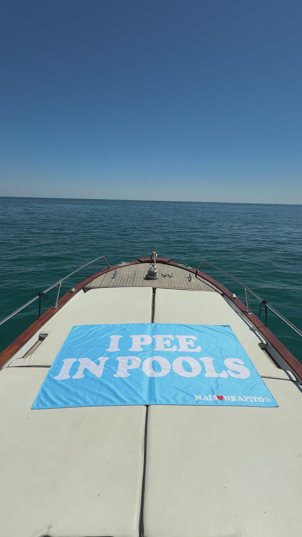 I Pee In Pool Beach Towel