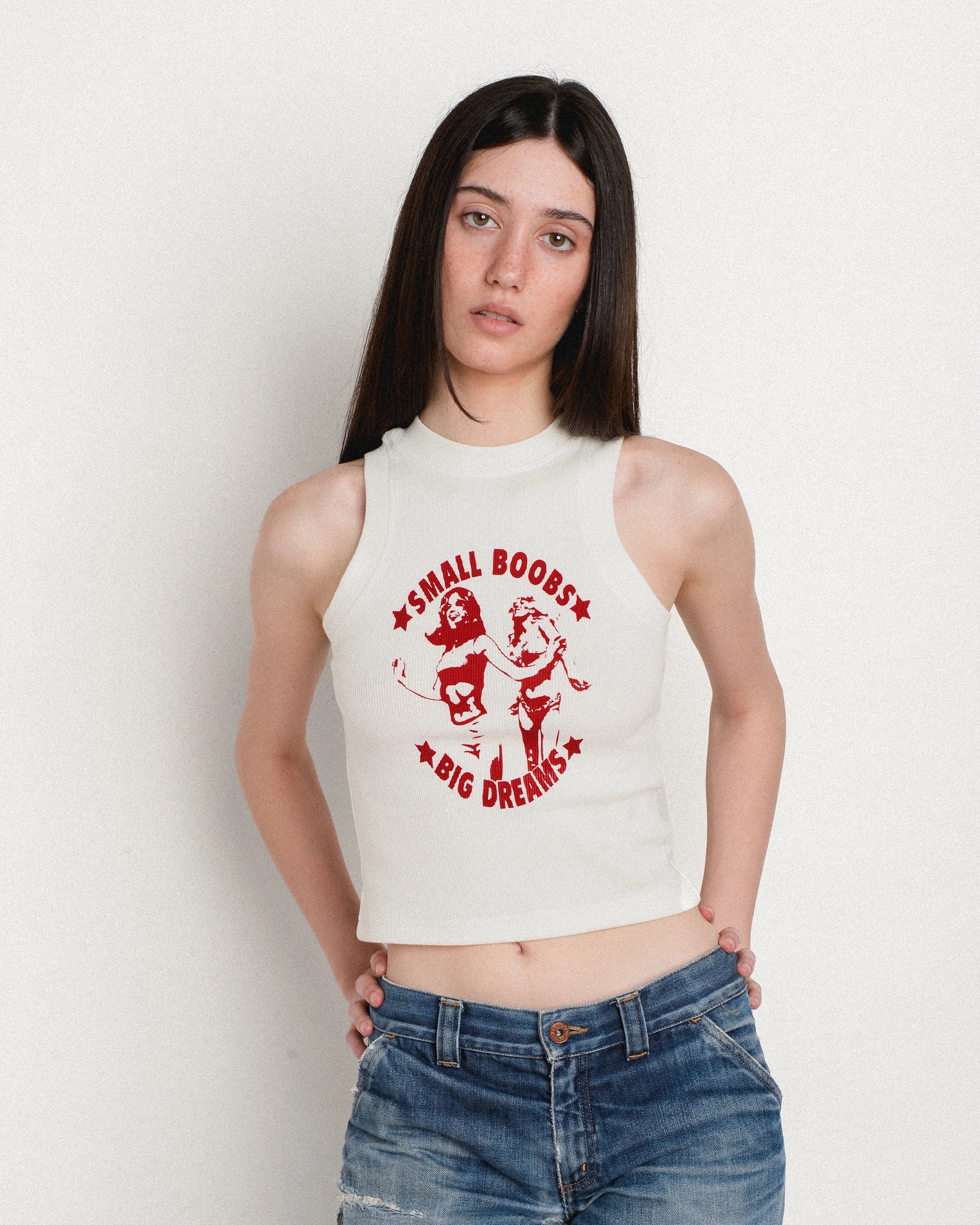 Small Boobs Big Dreams Tank Top
