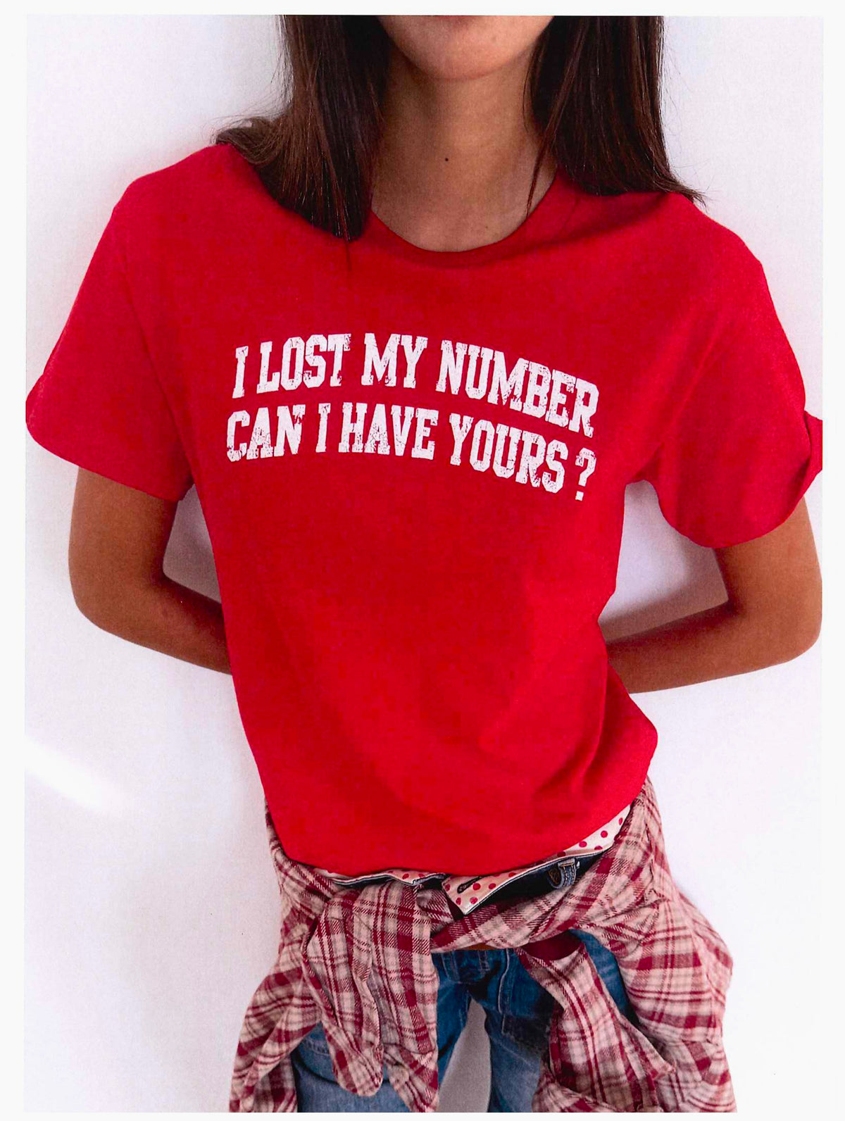 I Lost My Number Tee